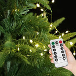 LED Firework String Lights | Remote Control Included | 30–75 m | 900–2000 LEDs | IP65 Waterproof | Perfect for Christmas, Halloween & Parties