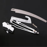 Telescopic Pole Pruner | Tree Shears with Rope System | SK5 Steel Blade | Ideal for Fruit Trees & High Branches