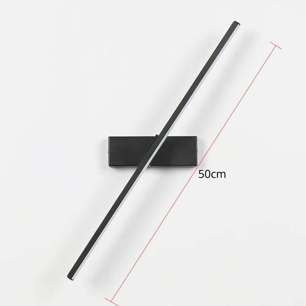 Adjustable LED Wall Light | 330° Swivel | Modern Design for Bedroom & Living Room | Aluminum