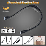 Rechargeable LED Neck Light | USB Powered | 3 Light Colors & Adjustable Brightness | Flexible & Portable Design