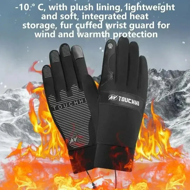 USB Heated Gloves | Waterproof & Touchscreen-Compatible | Winter Hand Warmers for Skiing, Motorcycling & Outdoor Activities