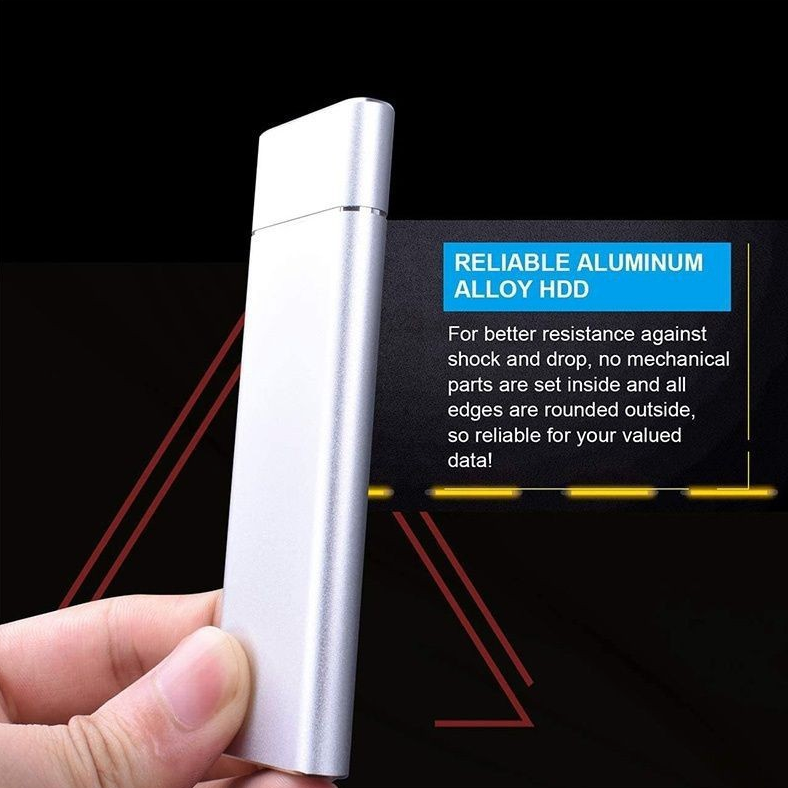 External SSD Hard Drive with USB 3.1 – High-Speed Data Transfer