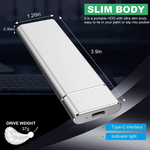 External SSD Hard Drive with USB 3.1 – High-Speed Data Transfer