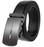 Stylish Luxury Men's Belt with Automatic Buckle