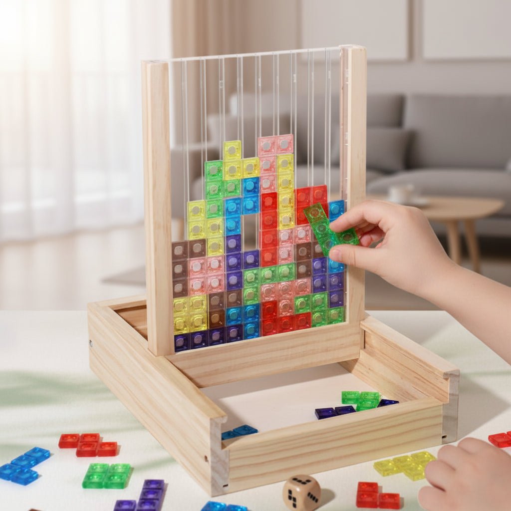 Wooden Puzzle for Sustainable Fun & Brain Training