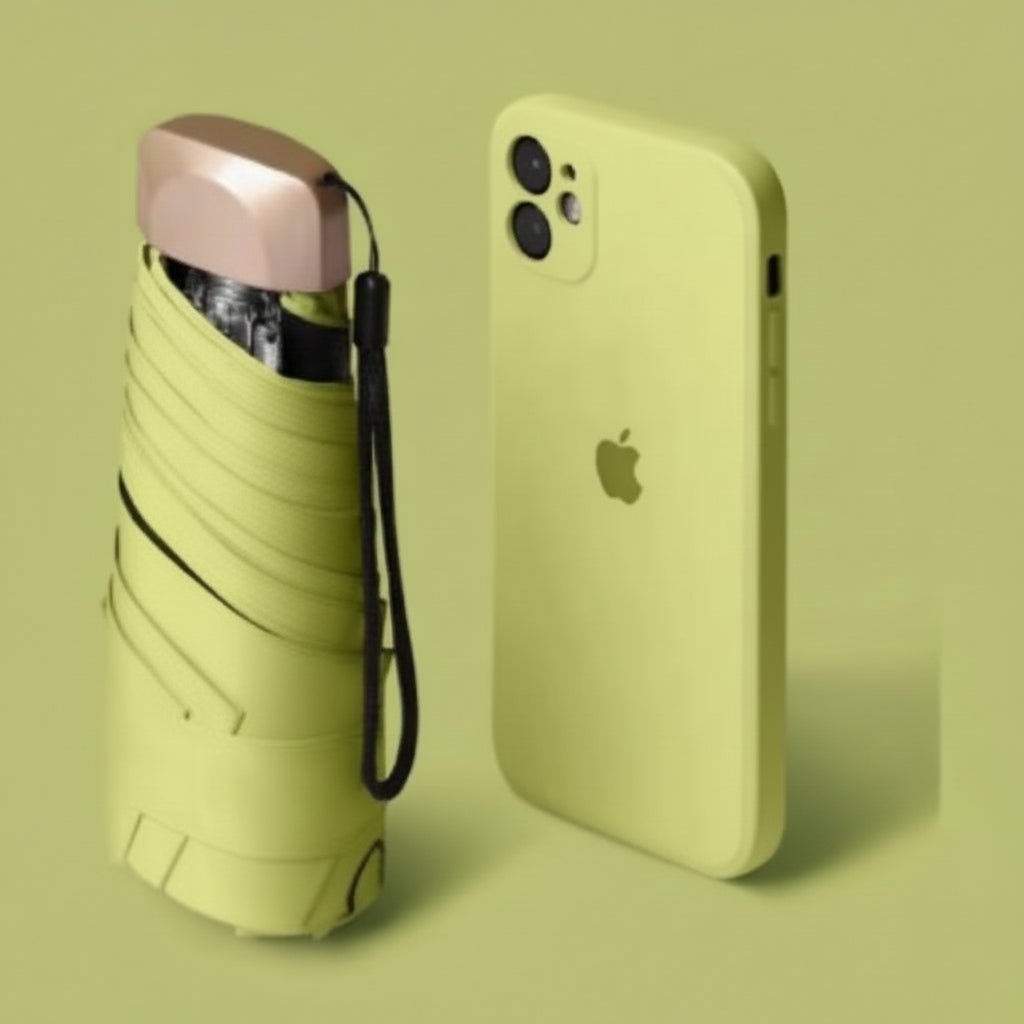 Ultra-Compact Mini Umbrella with UV and Rain Protection