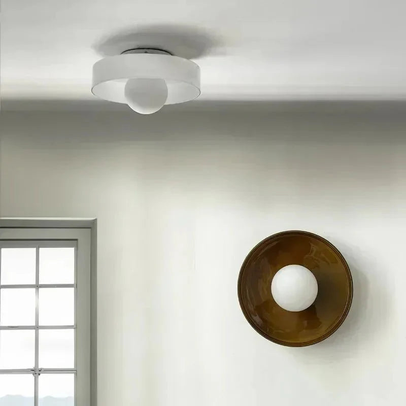 Nordic Design Ceiling Lamp – Elegant Glass Lighting Solution
