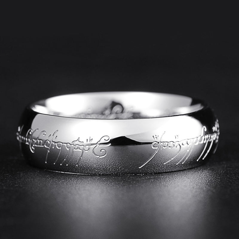 Glow Ring | Glowing Elvish Script | Available in Multiple Colors