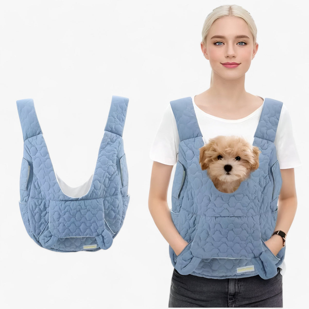 Pet Carrier for Up to 10 kg | Weatherproof & Comfortable | Suitable for Cats & Small Dogs | Features Ergonomic Straps