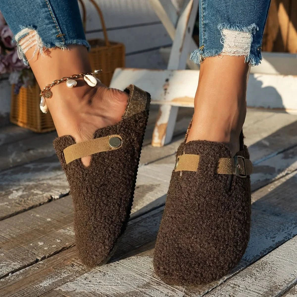 Luxurious Sheepskin Slippers for Ultimate Winter Comfort