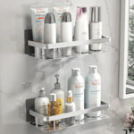 Adhesive Bathroom Shelf – Drill-Free & Stylish for Any Bathroom