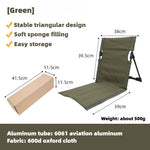 Ultralight Weatherproof Camping Folding Chair | Aluminum Frame | Padded for Extra Comfort | Quick Setup