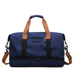 Fitness Travel Bag | Large Capacity | Wet-Dry Separation | Hand & Shoulder Bag for Women