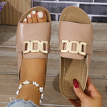 Soft Genuine Leather Women's Wedge Sandals | Ergonomic Footbed for Comfort and Secure Fit