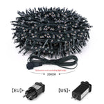 LED String Lights Outdoor 24V | 8 Lighting Modes | Waterproof IP65 | 10–100 m | Ideal for Garden, Home & Christmas Decoration