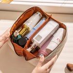 Luxury Checkered Make-up Cosmetic Bag