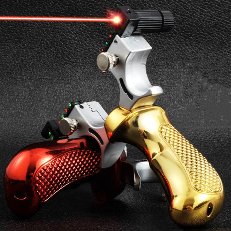 High-Precision Laser Lock Slingshot