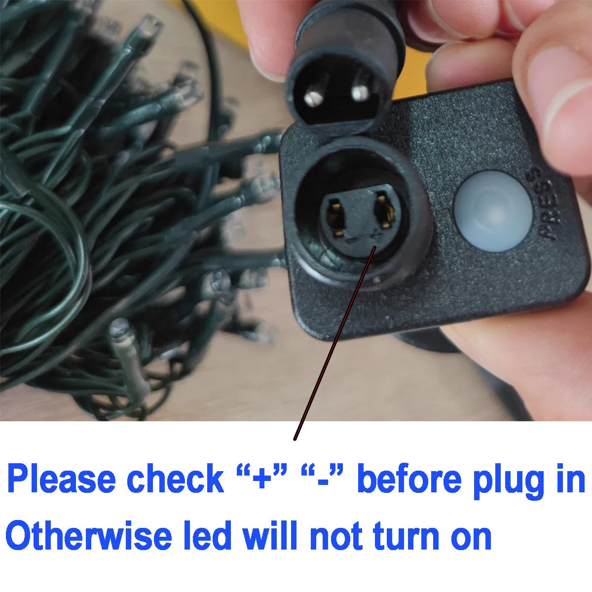 LED String Lights Outdoor 24V | 8 Lighting Modes | Waterproof IP65 | 10–100 m | Ideal for Garden, Home & Christmas Decoration