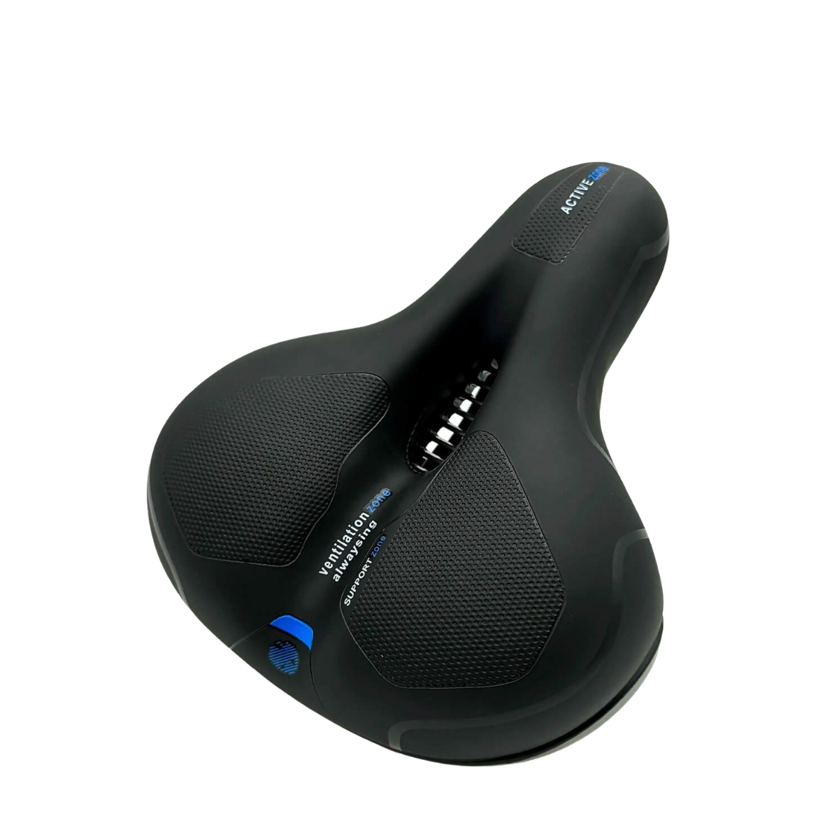 CloudComfort Pro Bicycle Saddle | Pressure-Relieving Memory Foam | Black