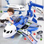 Adventure AirPlay Set with Airplane and Vehicles for Creative Kids