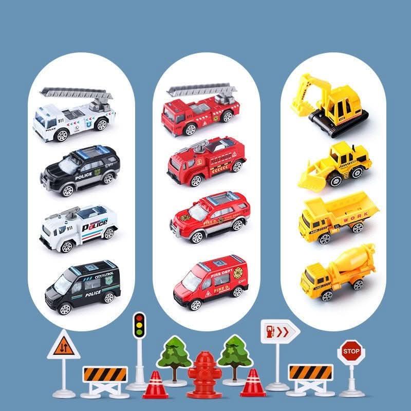 Adventure AirPlay Set with Airplane and Vehicles for Creative Kids