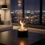 Smoke-Free Table Fireplace for Stylish Indoor & Outdoor Use