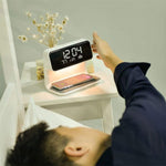 Clear LCD Alarm Clock with Dimming Function