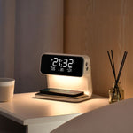 Clear LCD Alarm Clock with Dimming Function