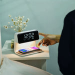 Clear LCD Alarm Clock with Dimming Function