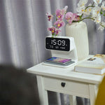 Clear LCD Alarm Clock with Dimming Function