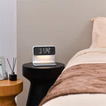Clear LCD Alarm Clock with Dimming Function