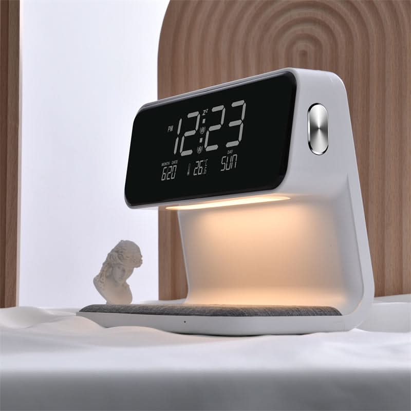 Clear LCD Alarm Clock with Dimming Function