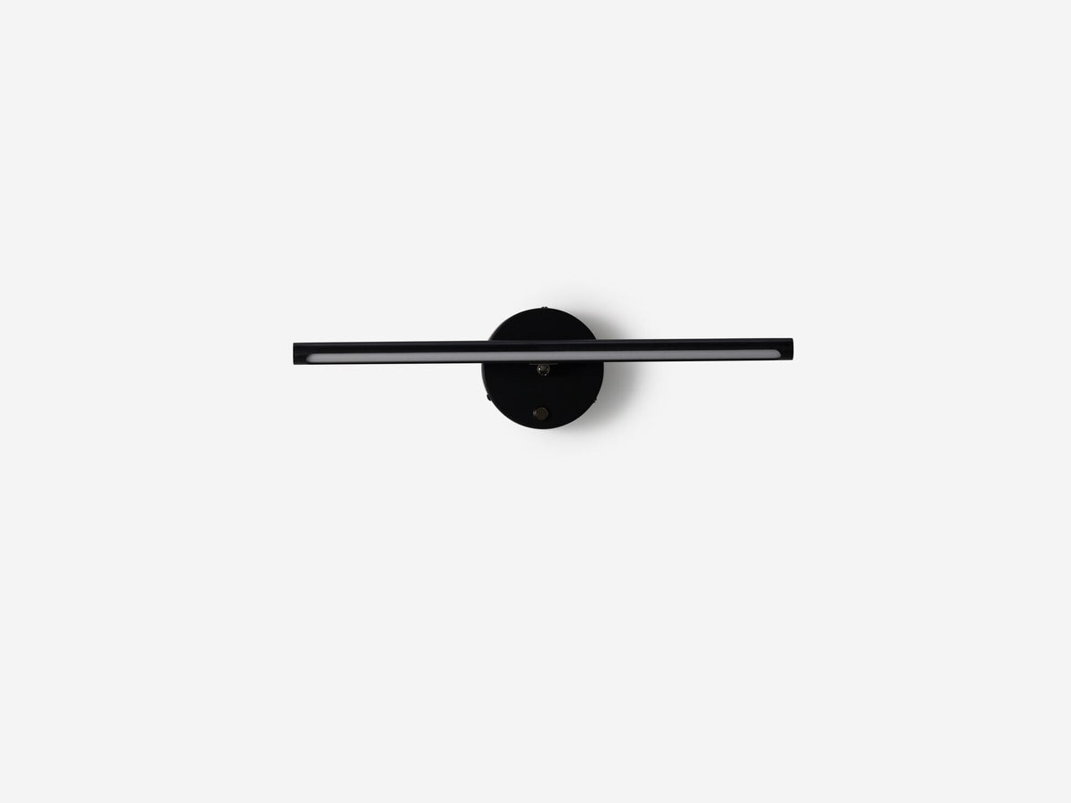 Chic LED Wall Lamp in Black/Gold
