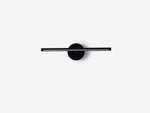 Chic LED Wall Lamp in Black/Gold
