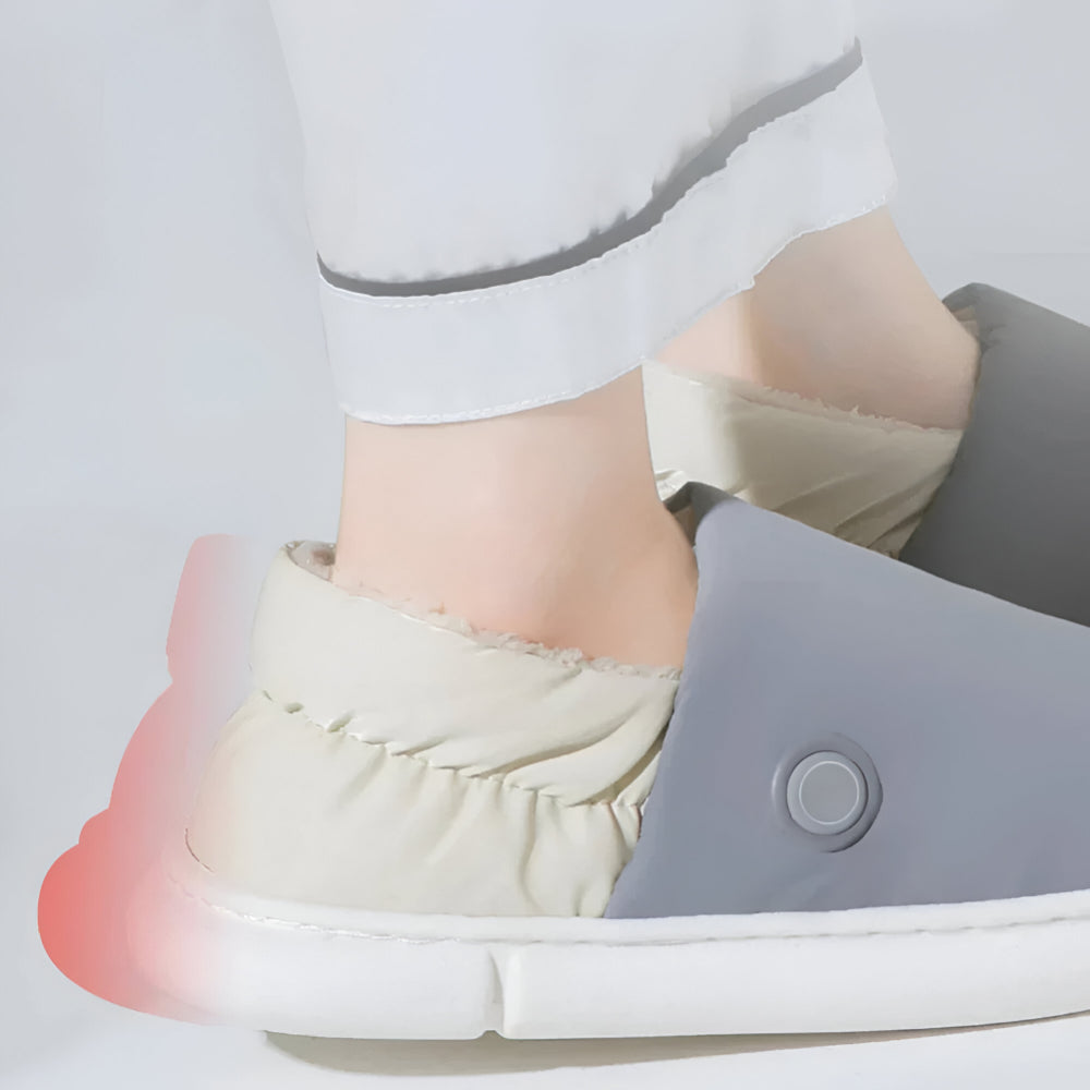 Heated Indoor Slippers for Cozy Foot Warmth