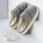 Heated Indoor Slippers for Cozy Foot Warmth
