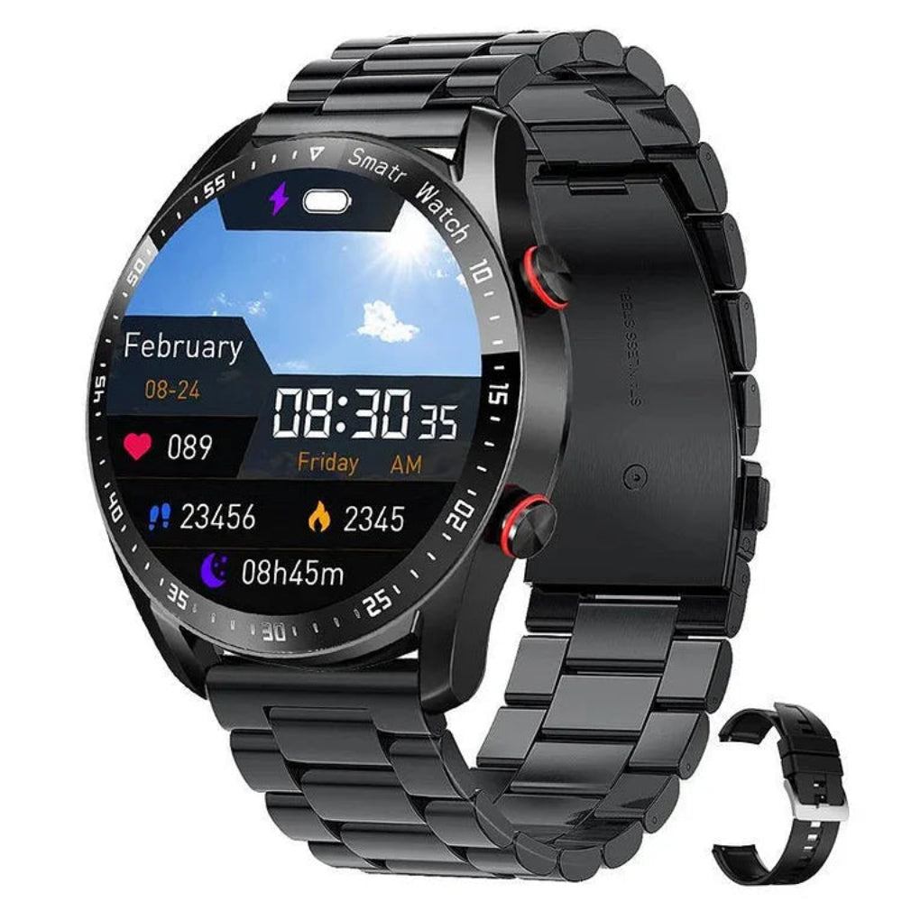 Non-Invasive Glucose Monitoring Smartwatch Health Tracker