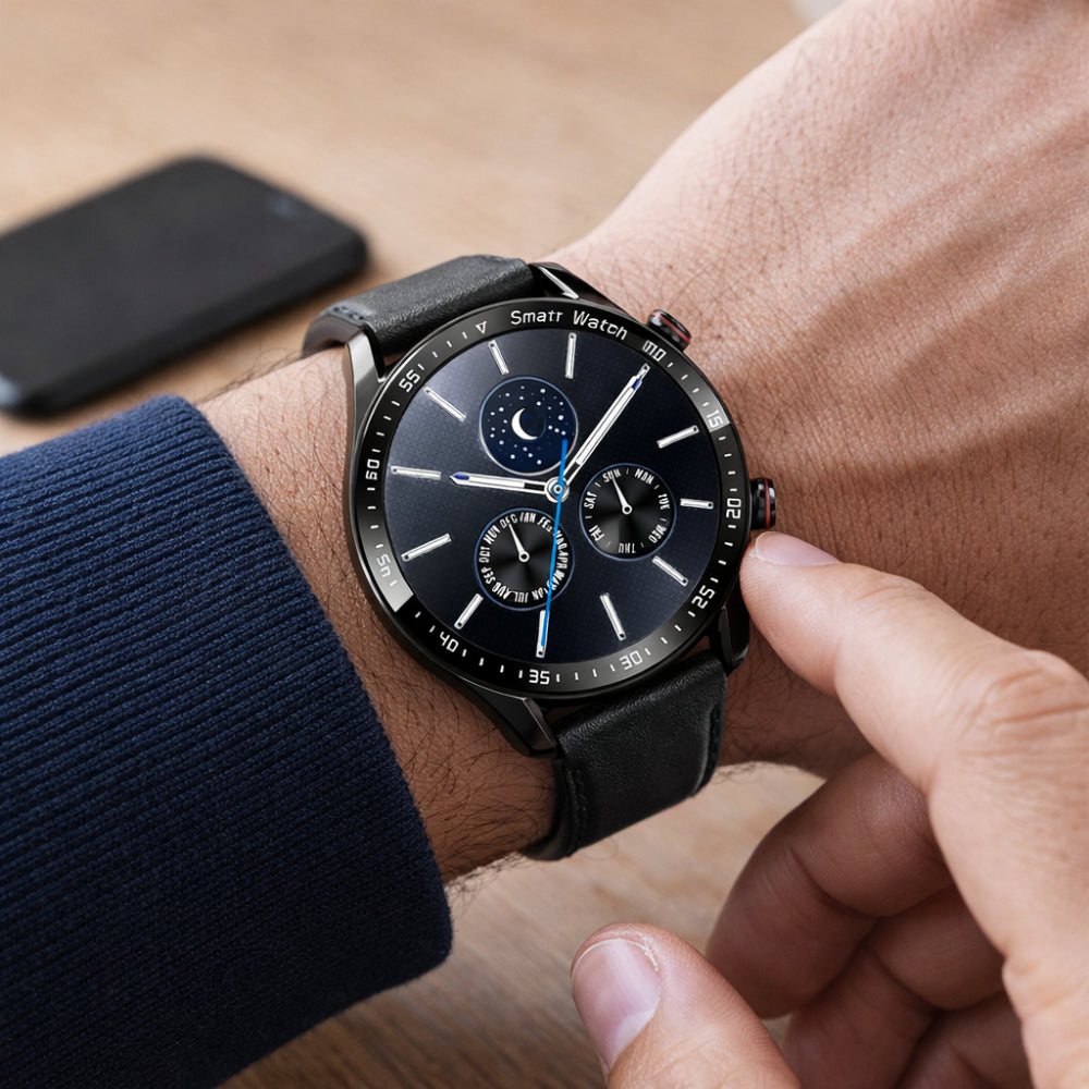 Touchscreen Bluetooth Waterproof Fitness Smartwatch