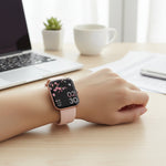 Health Monitoring Smartwatch with Blood Pressure and Blood Sugar Tracking