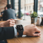 Health Monitoring Smartwatch with Blood Pressure and Blood Sugar Tracking