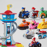 Kids' Learning Toy: Toy Car Play Tower with Slide