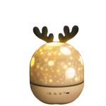 Children's Star-Style LED Night Light in Warm White for the Bedroom