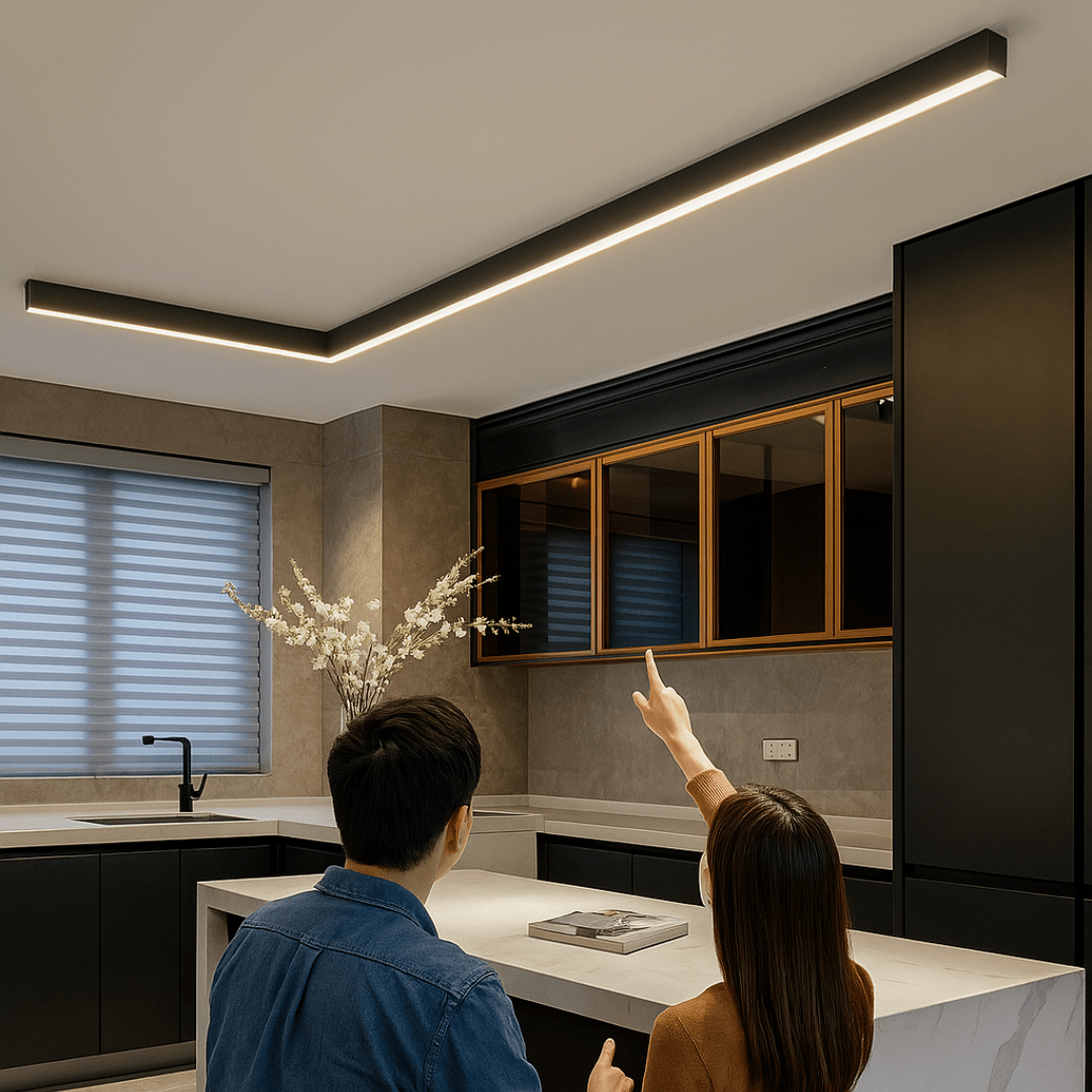 Minimalistic Ceiling Lamp with Scandinavian Design and High Brightness