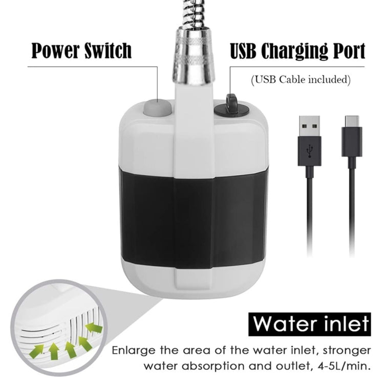 Portable Camping Shower – High-Pressure Mobile Shower | Stay Clean and Refreshed Anywhere | 50% OFF