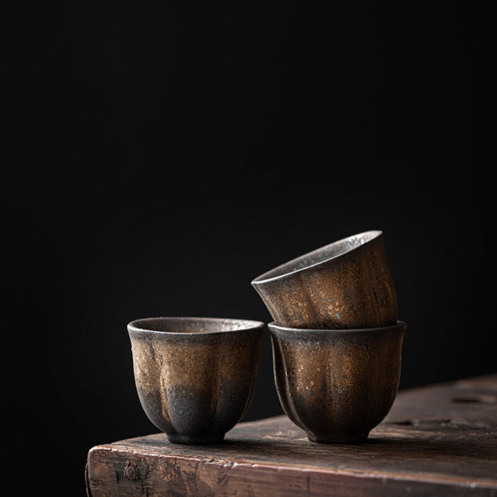Traditional Japanese Style Ceramic Teapot for Tea Brewing