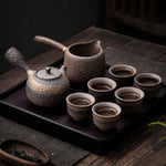 Traditional Japanese Style Ceramic Teapot for Tea Brewing