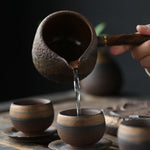 Traditional Japanese Style Ceramic Teapot for Tea Brewing