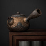 Traditional Japanese Style Ceramic Teapot for Tea Brewing