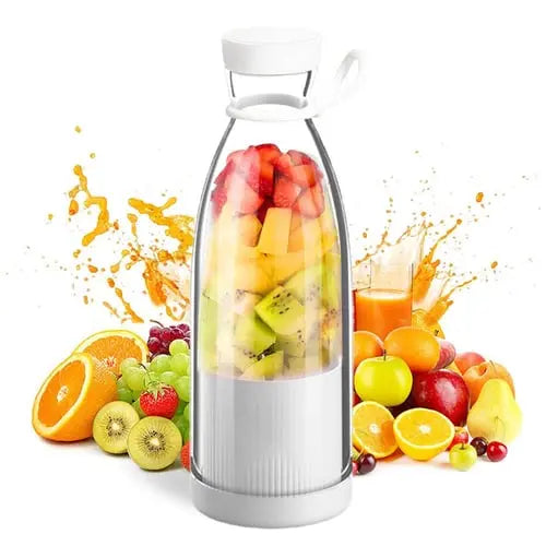 Portable Wireless Smoothie Blender – USB Rechargeable, 6 Stainless Steel Blades, BPA-Free