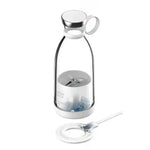 Portable Wireless Smoothie Blender – USB Rechargeable, 6 Stainless Steel Blades, BPA-Free